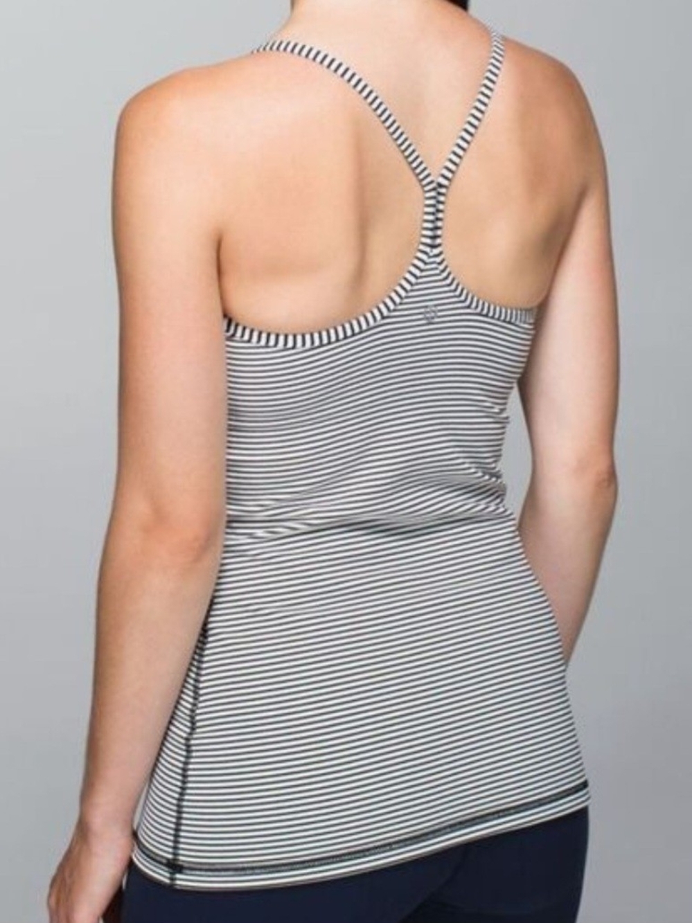Bundles Only lululemon💎 athletica Black & White Striped Racerback Tank